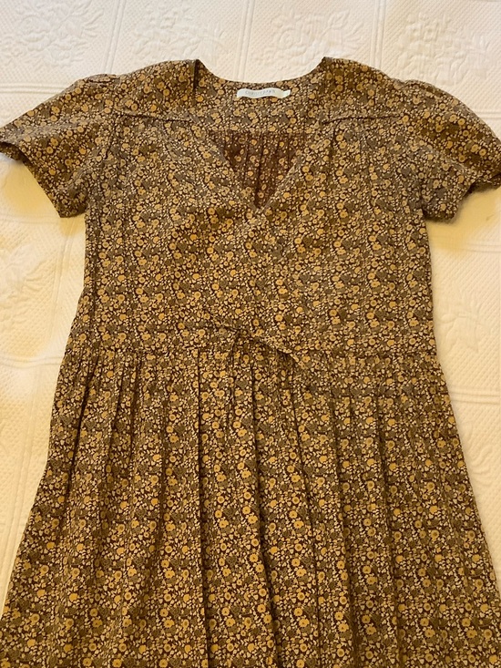 Christy Dawn Dresses & Skirts - Christy Dawn The Dawn Dress Gold Floral S